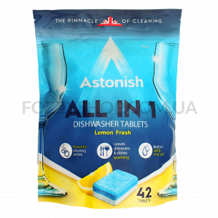 Средство для посудомоечной машины Astonish 5в1 Новая формула