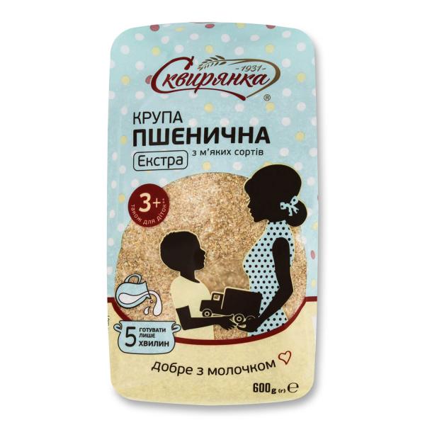 Крупа Сквірняка Екстра пшенична зерно м`якої пшениці
