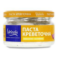 Паста креветочная Veladis сливочно-чесночная с/б