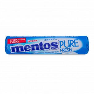 Резинка жевательная Mentos Pure fresh свежая мята