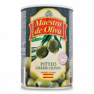 Оливки Maestro De Oliva без косточки ж/б