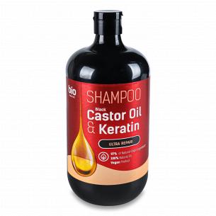 Шампунь BIO Naturel Касторовое масло и кератин