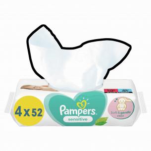 Серветки вологі Pampers...