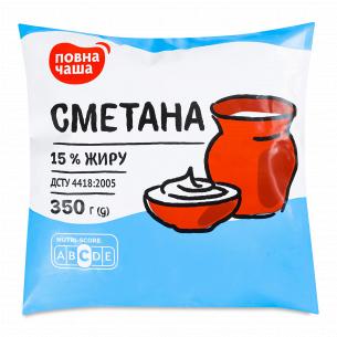 Сметана Повна Чаша 15% пленка