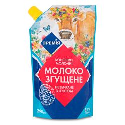 Молоко згущене Премія незбиране з цукром 8,5% д/п