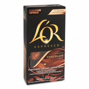 Кава мелена L`OR Espresso Chocolate в капсулах 10 шт.