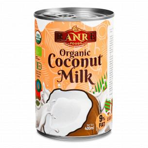 Молоко кокосовое Ranre 9% органическое