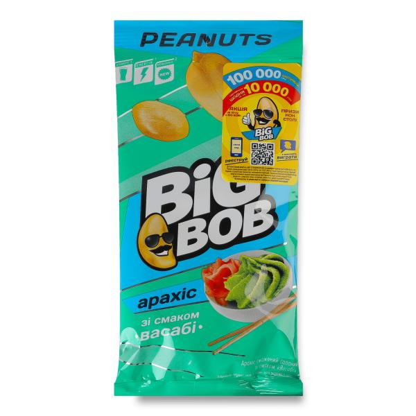 Арахис Big Bob жареный соленый со вкусом васаби