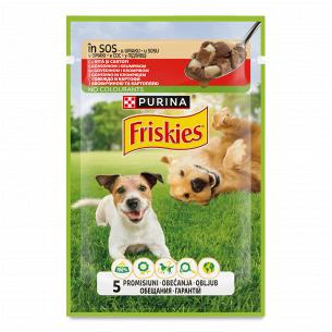 Корм для собак Friskies з яловичиною та картоплею