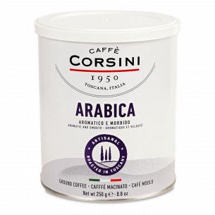 Кава мелена Caffe Corsini Arabica смажена з/б