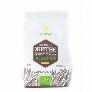 Мука Экород ржаная грубого помола органическая