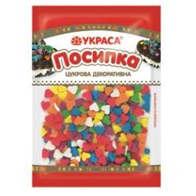 Посыпка "Украса" кондитерская фигурная